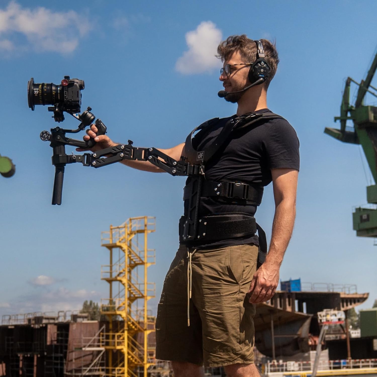 Amazon.co.jp: DF DIGITALFOTO Thanos-SE ジンバル SteadiCam サポート